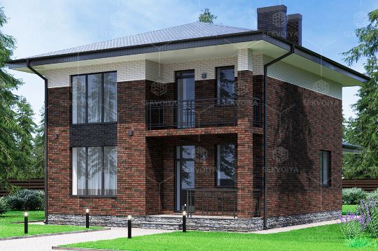 Комфортный дом «Клематис» 132,7 м²