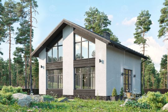 Универсальный дом «Гелиос» 110 м²