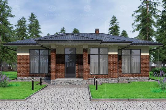 Классический дом «Ирис» 100 м²
