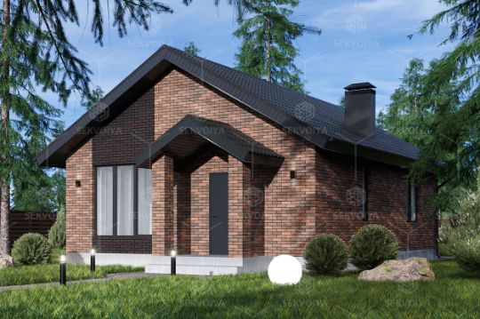 Аккуратный дом «Мирра» 70 м²