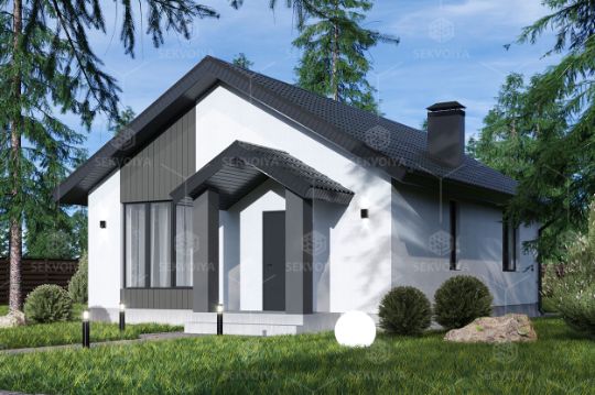 Приветливый дом «Вербена» 70 м²