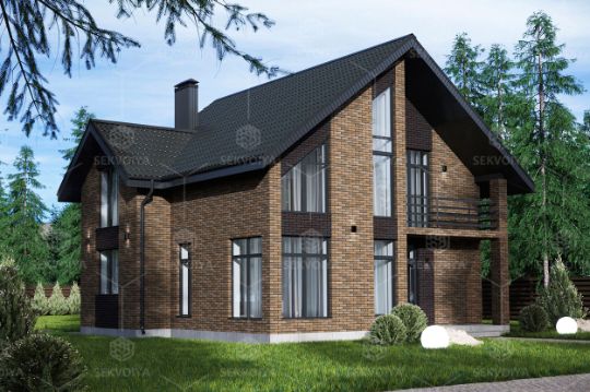 Дом для всей семьи «Кедр» 140 м²