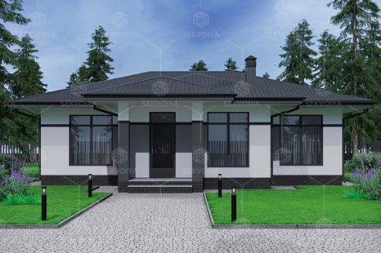 Милый дом «Вереск» 100 м²