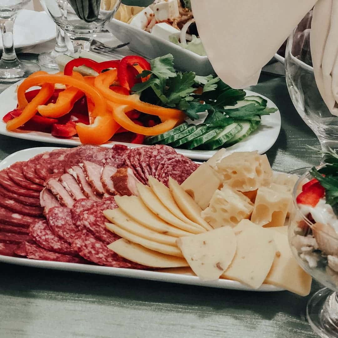 Банкетное меню на свадьбу. Невероятная свадебная еда в самый лучший день.