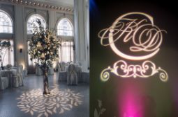 Гобо проектор для светового оформления банкетного зала