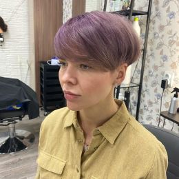 Окрашивание волос в Ярцево Блонд лаванда