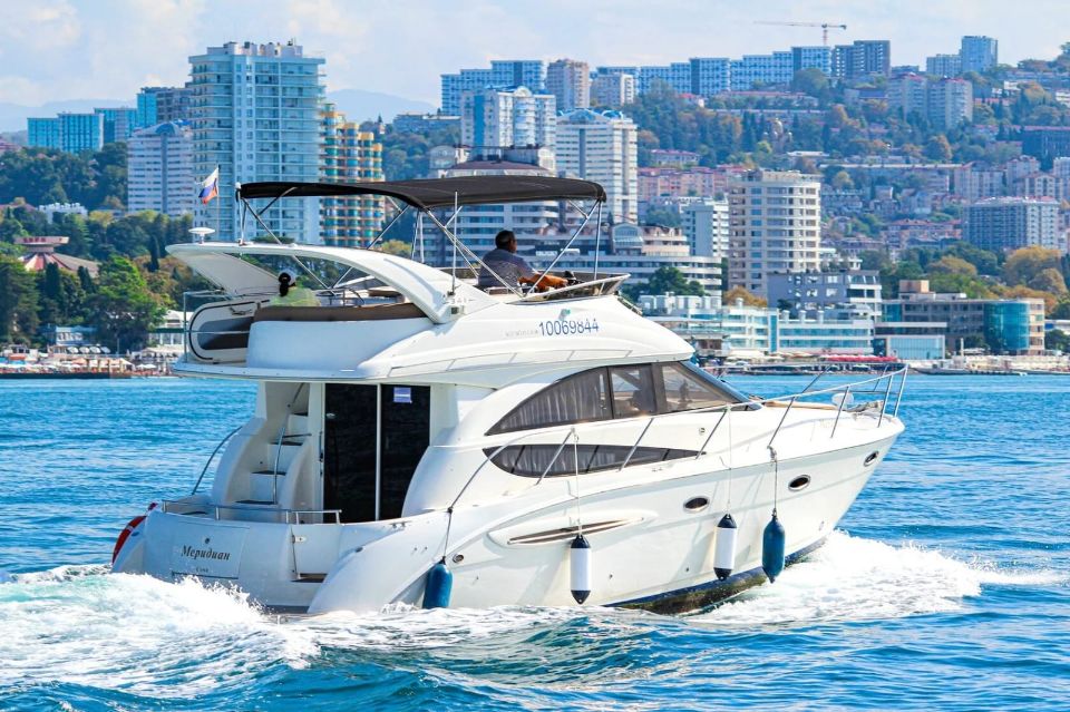 покататься на яхте в сочи