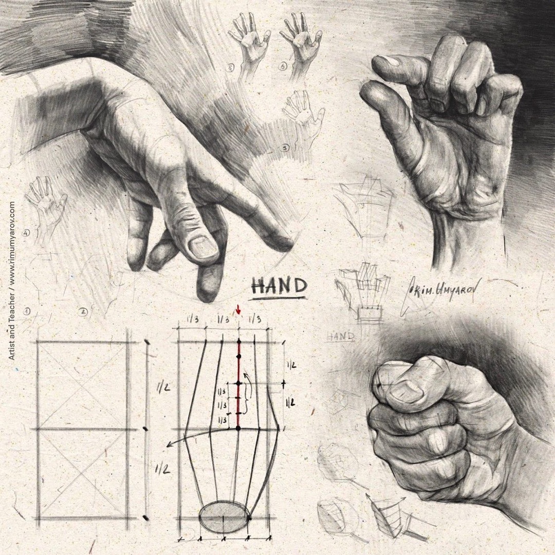 Hand tutorial Rim Umyarov 