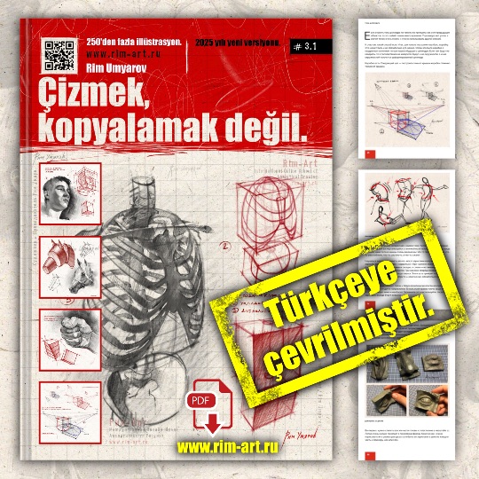 Çizmek, kopyalamak değil. Türkçe. Rim Umyarov