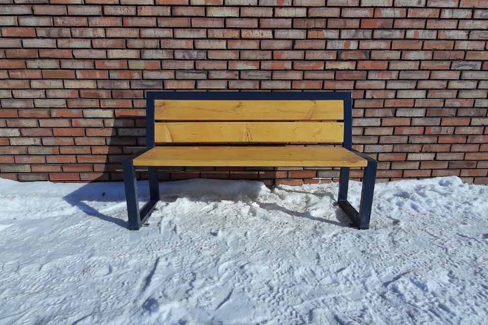 Скамейка уличная "Тюмень", г. Самара, 2021 г.