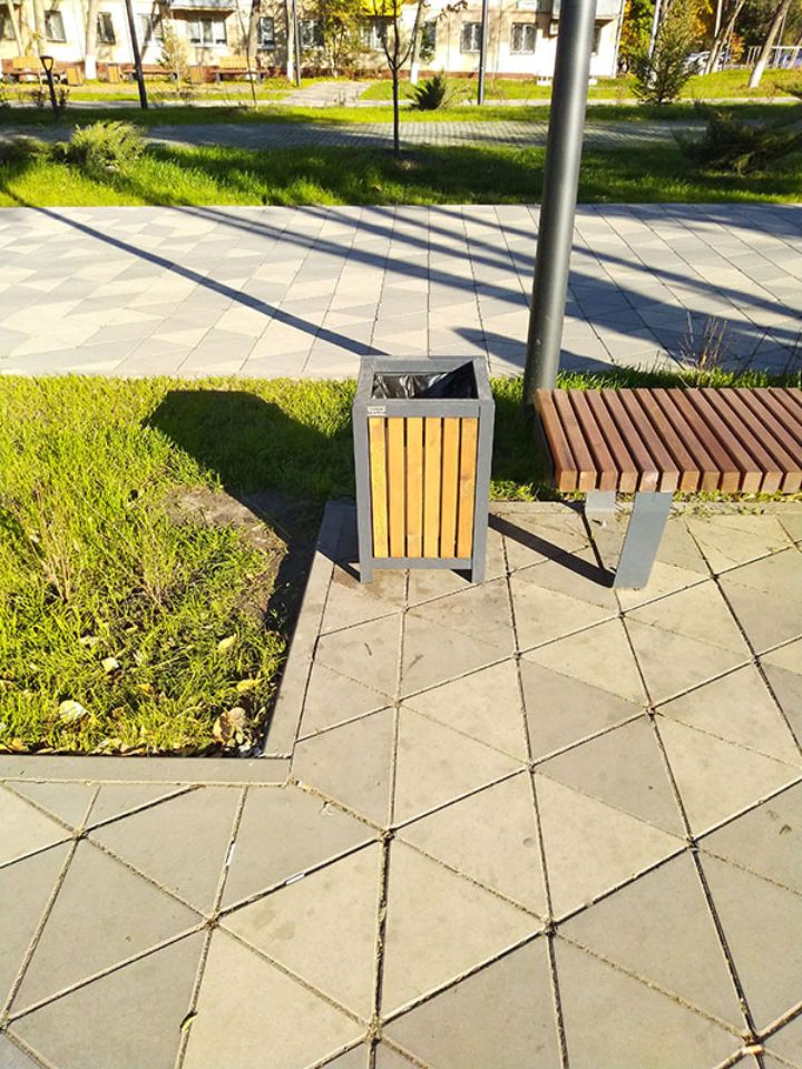 Сквер по ул. Аврора, г. Самара, 2020 г.