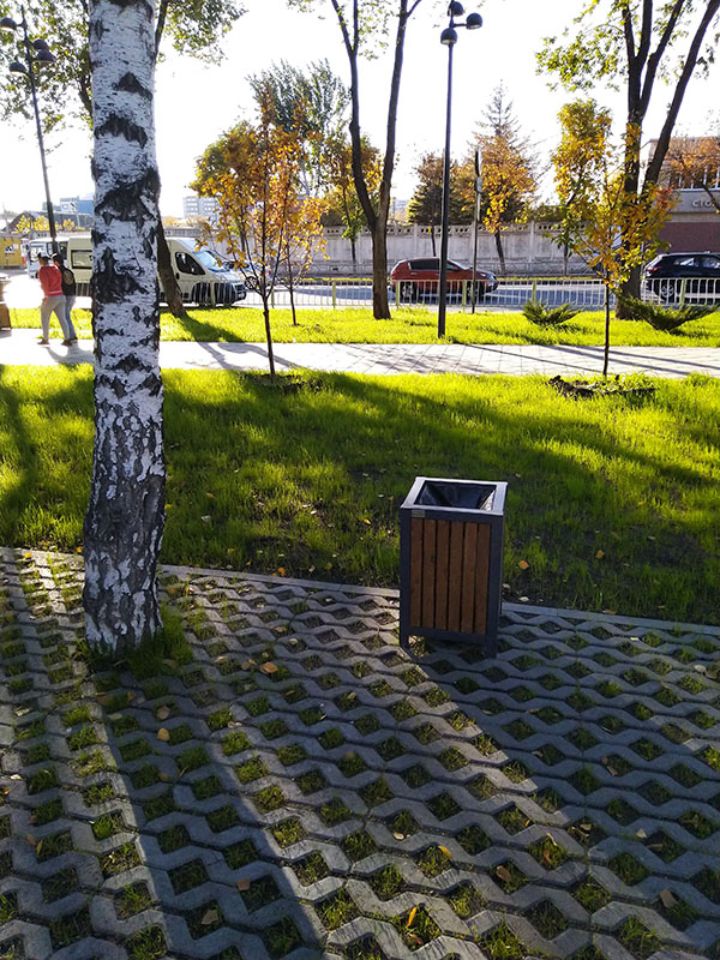 Сквер по ул. Аврора, г. Самара, 2020 г.