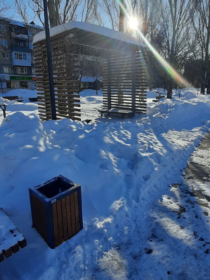 Сквер по ул. Аврора, г. Самара, 2020 г.