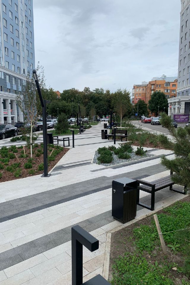 Сквер г. Рязань, 2021 г.