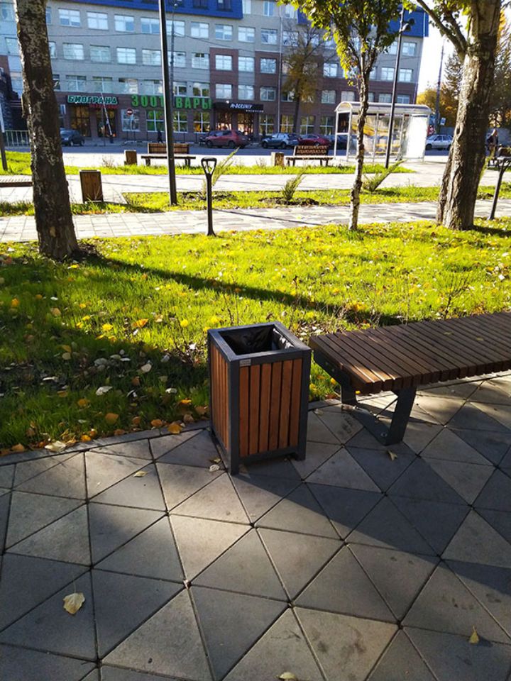 Сквер по ул. Аврора, г. Самара, 2020 г.