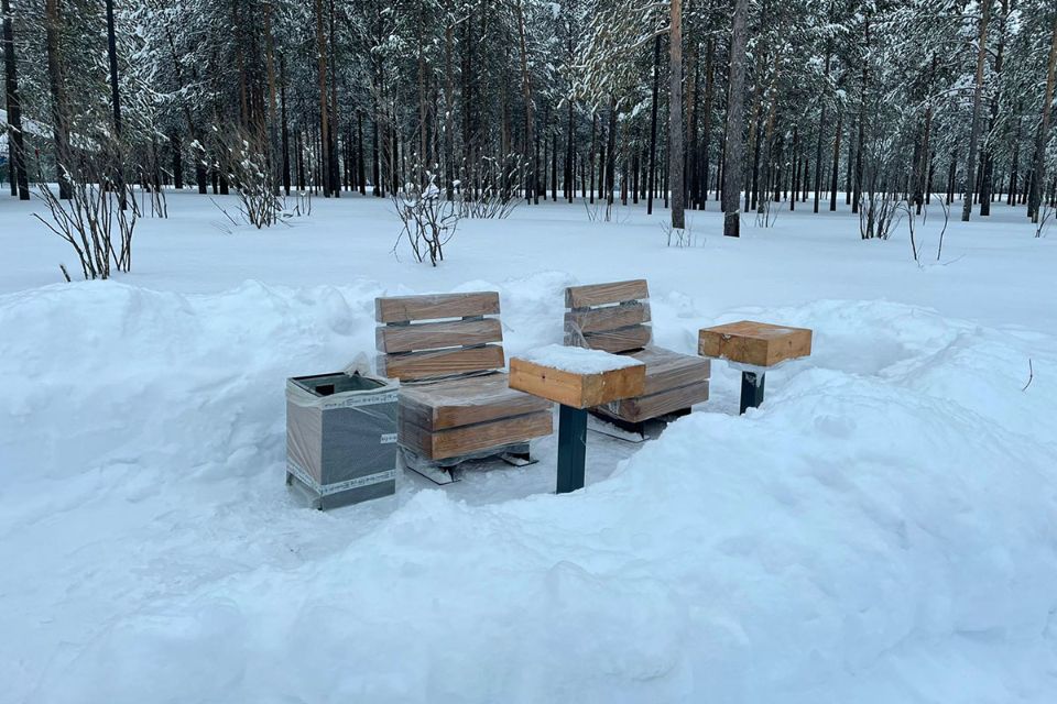 Парк г. Покачи ХМАО, 2021 г.