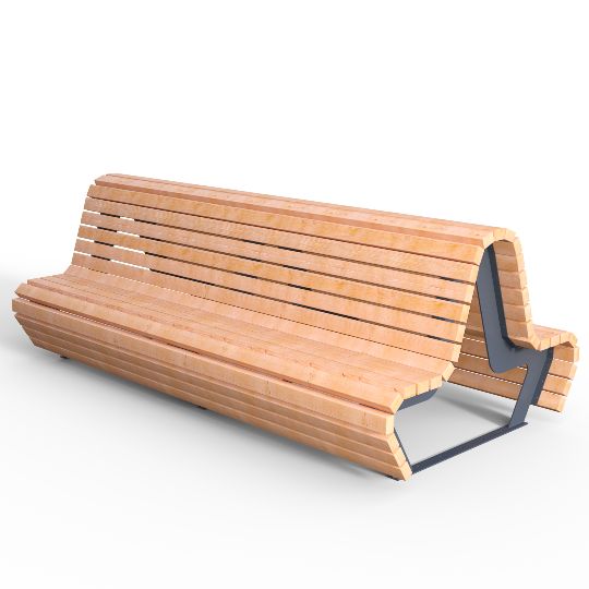 Уличные скамейки производства ООО "МАФ"