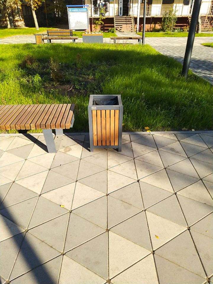 Сквер по ул. Аврора, г. Самара, 2020 г.