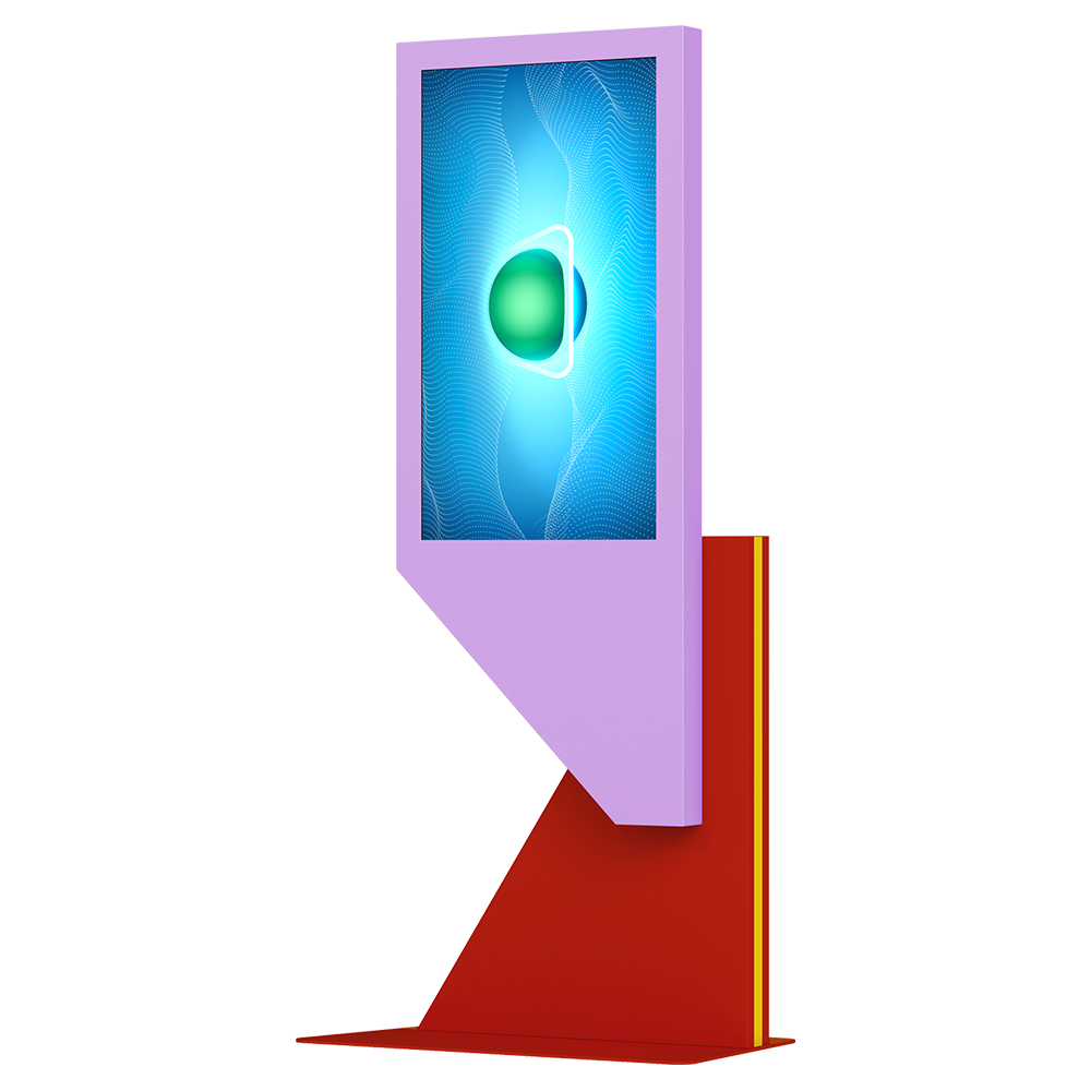 информационный сенсорный киоск c с подсветкой