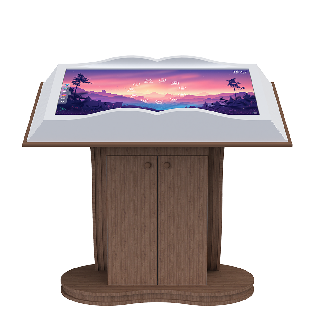 Интерактивная стол-книга для библиотеки