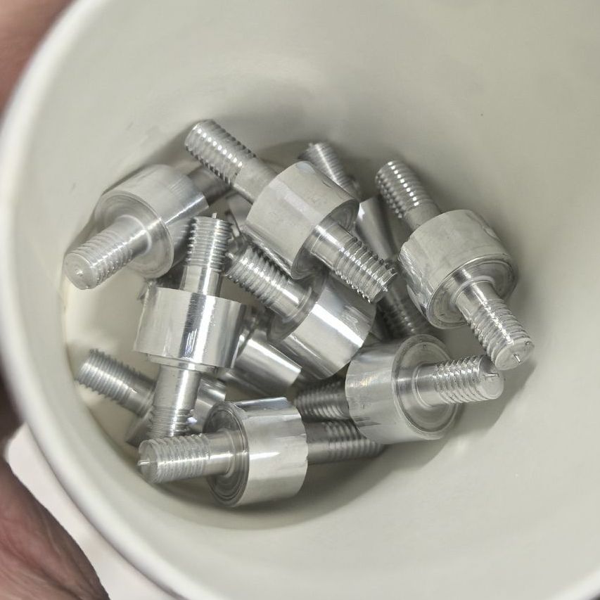 Токарная обработка на ЧПУ. Материал алюминий (Д16Т).