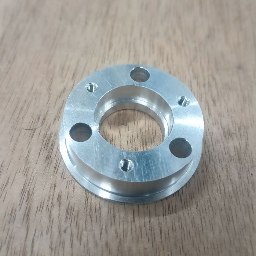 Токарные и фрезерные работы на ЧПУ станках. Материал алюминий Д16Т.