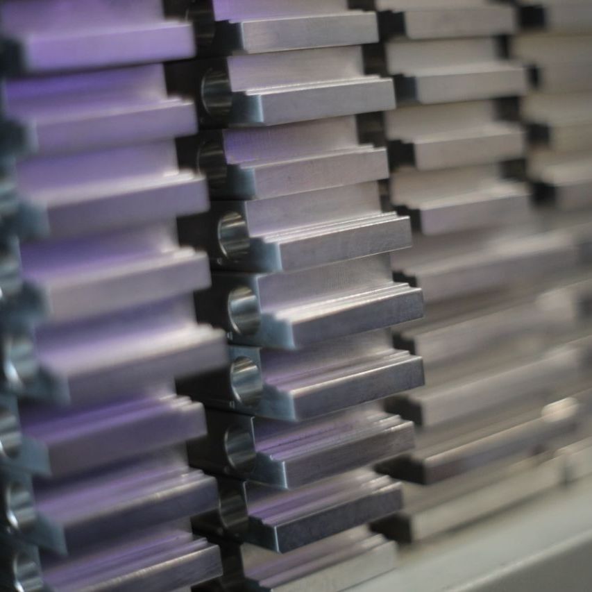 Фрезерная обработка ЧПУ, материал алюминий (Д16Т).