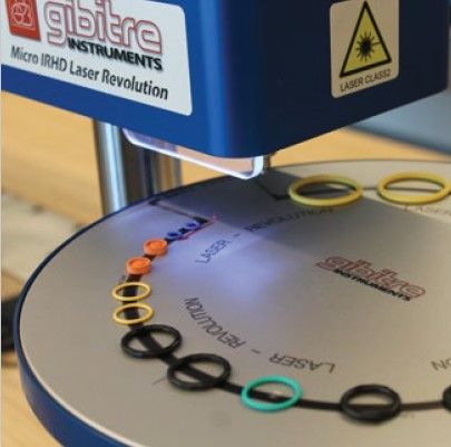 Твердомер MICRO-IRHD LASER REVOLUTION - рабочая область.