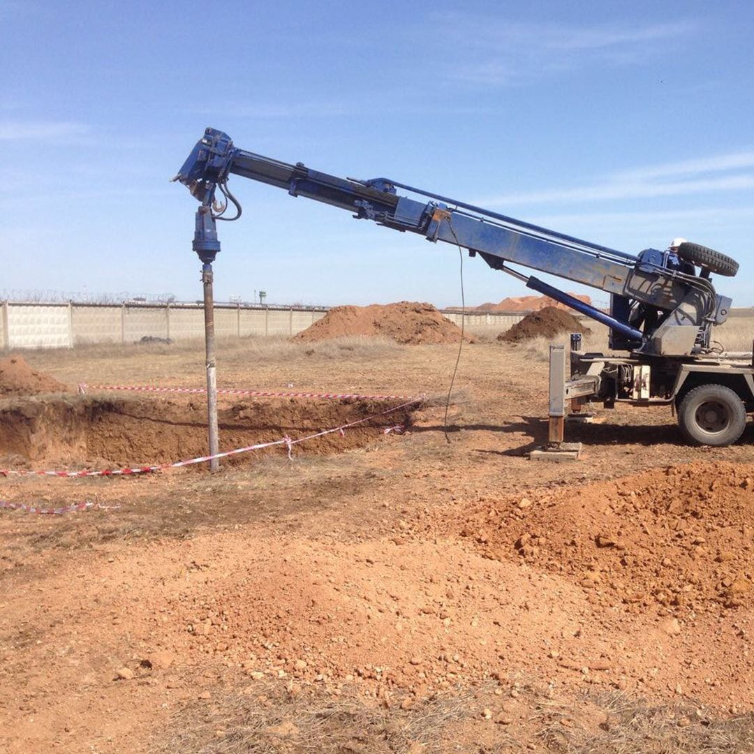 Бурение под фундамент услуга