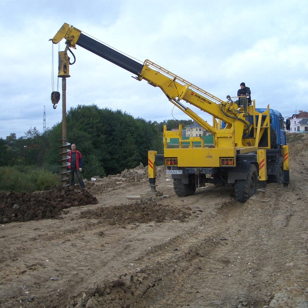 Бурение под шпунт услуга