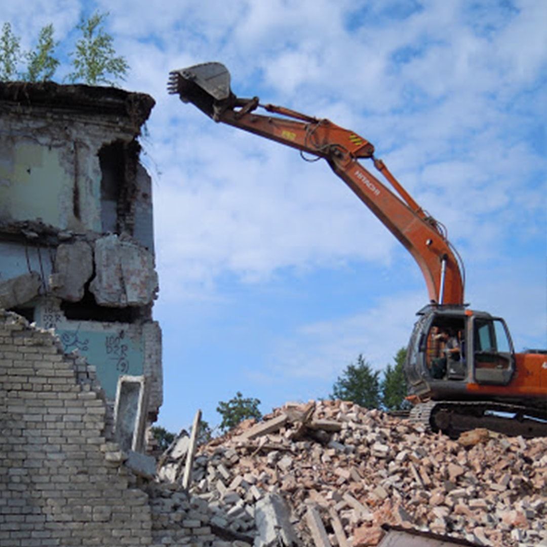 Демонтаж зданий и сооружений услуга