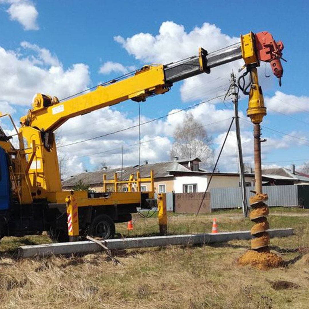 Бурение под сваи цена