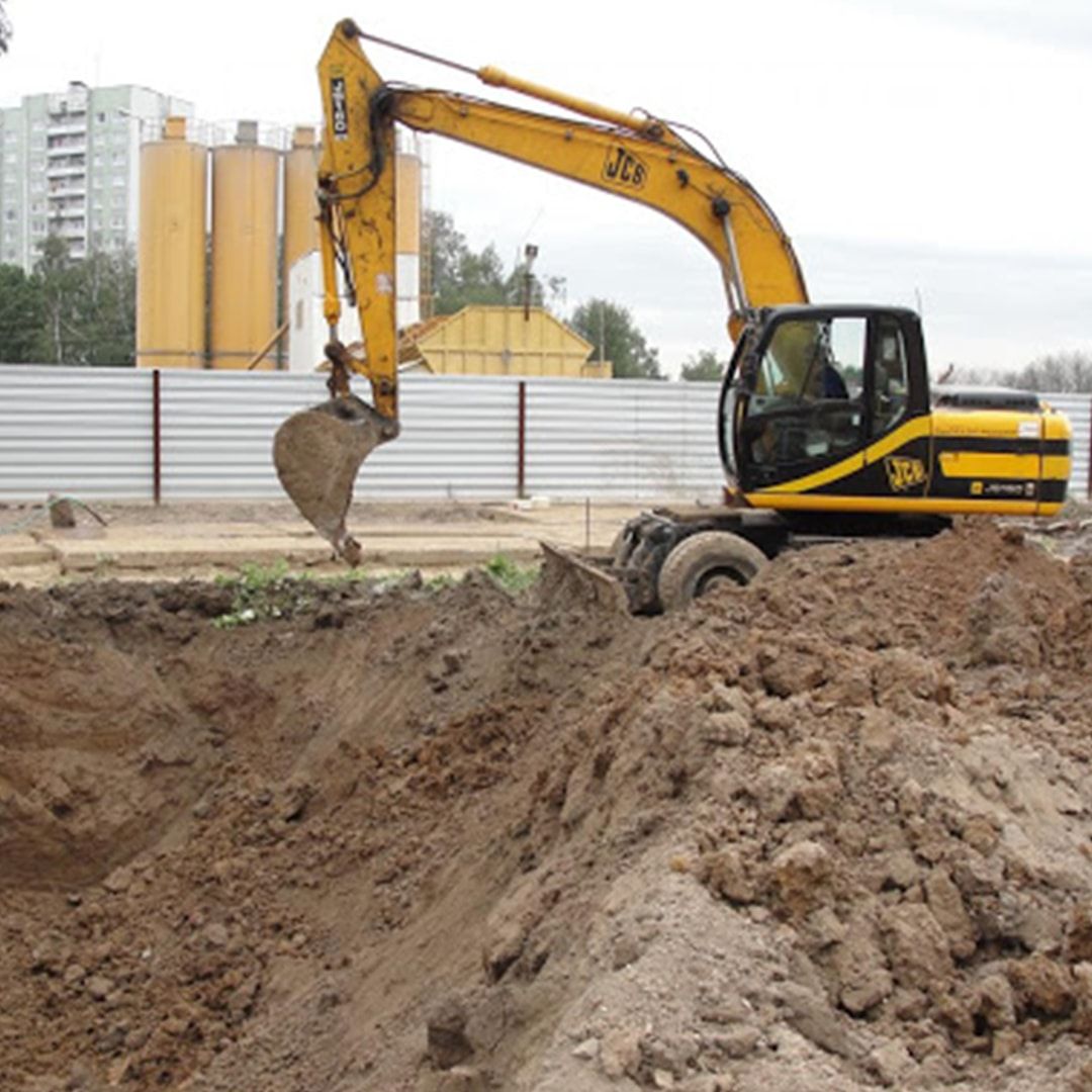 Рытье траншей услуга