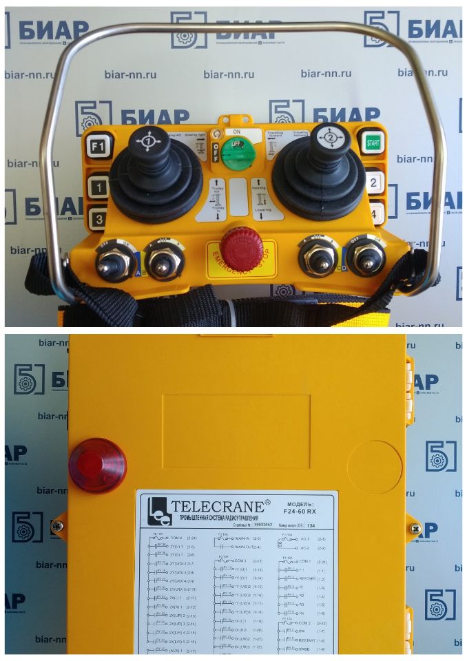 Комплект радиоуправления краном Telecrane F24-60 (A24-60)