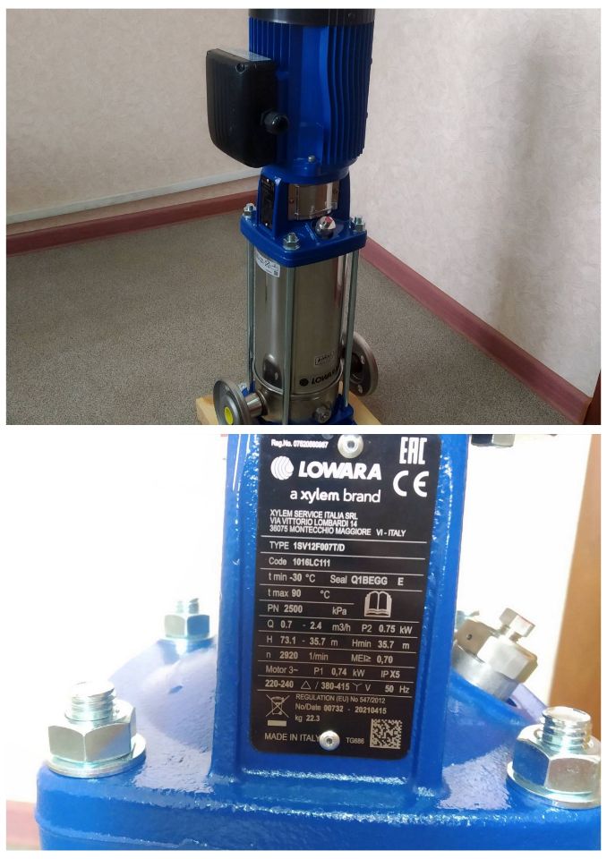 Электронасос LOWARA 1SV12F007T/D ELP 23/40