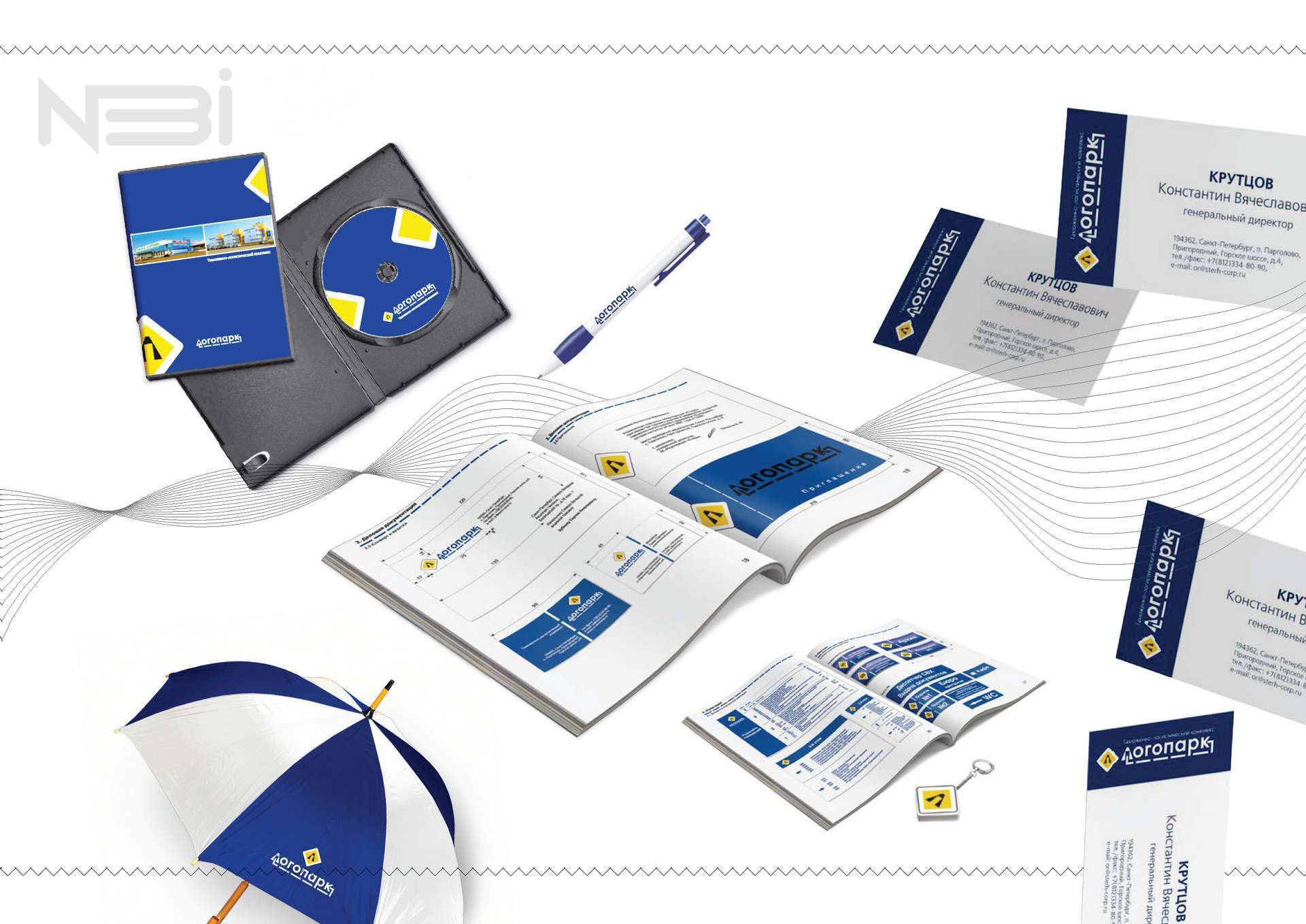 брендинговое креативное агентство нби создание фирменного стиля, бренд бука и логотипа Логопарк