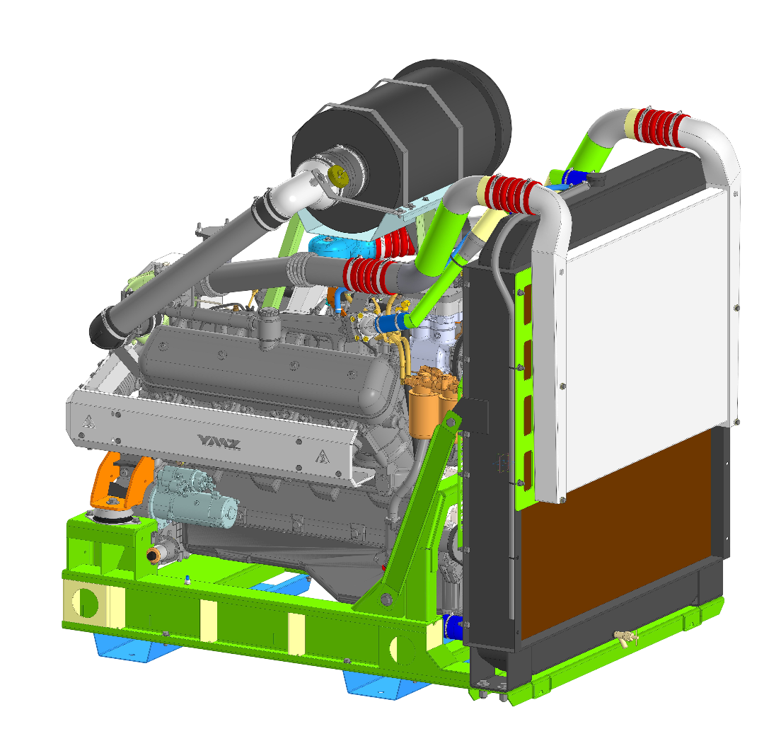 Привод дизельный ПД-350 (ЯМЗ) ООО МИК Энергия