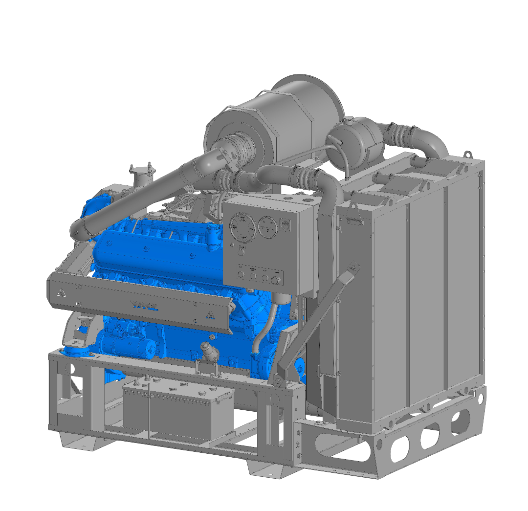 Привод дизельный ПД-300 (ЯМЗ) ООО МИК Энергия