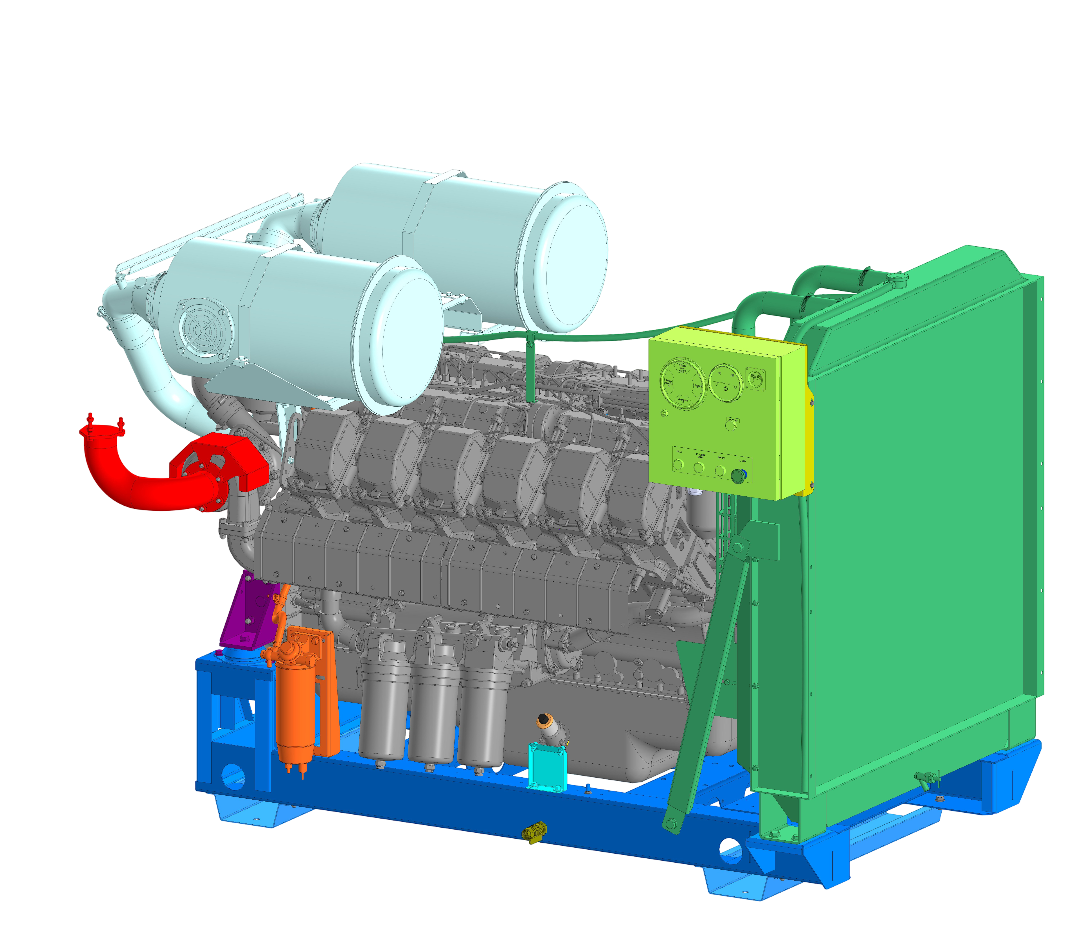 Привод дизельный ПД-500, ЯСУ-500 (ЯМЗ) ООО МИК Энергия