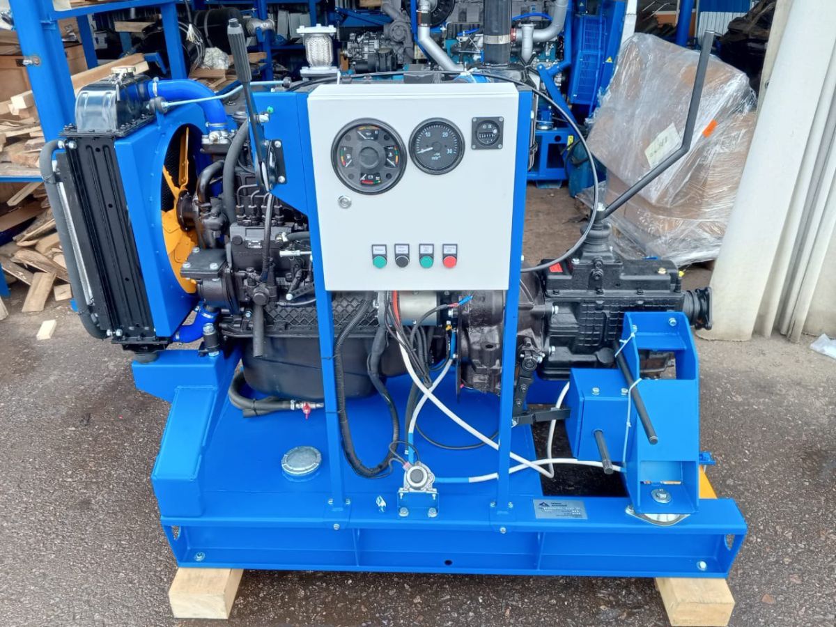 Дизельный привод на базе ММЗ Д245 с КПП ЗИЛ . МИК Энергия 8 (800) 777-16-25