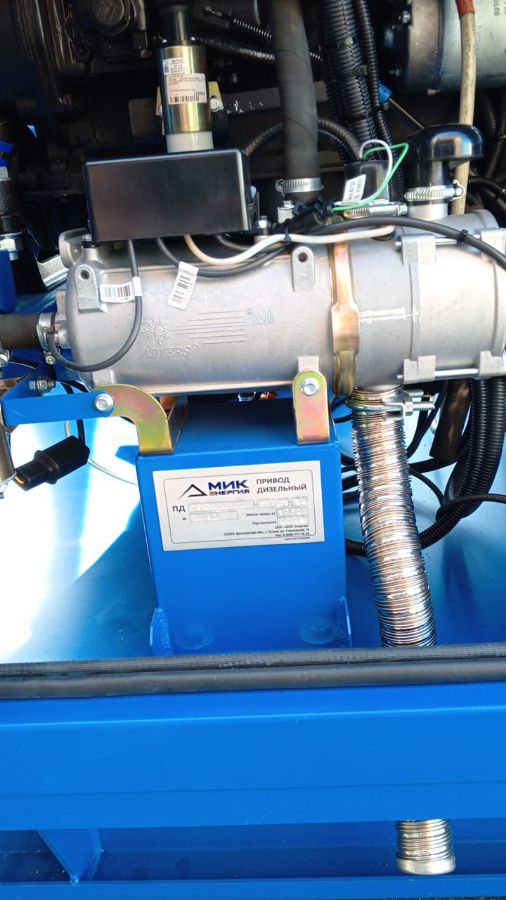 Дизельный привод на базе ДВС ММЗ Д243 в погодозащитном исполнении. . МИК Энергия 8 (800) 777-16-25
