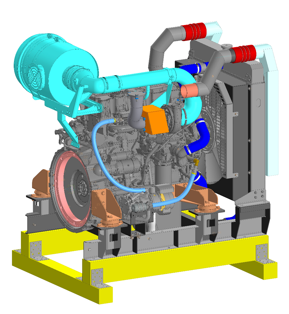 Привод дизельный ПД-125 (ЯМЗ) ООО МИК Энергия