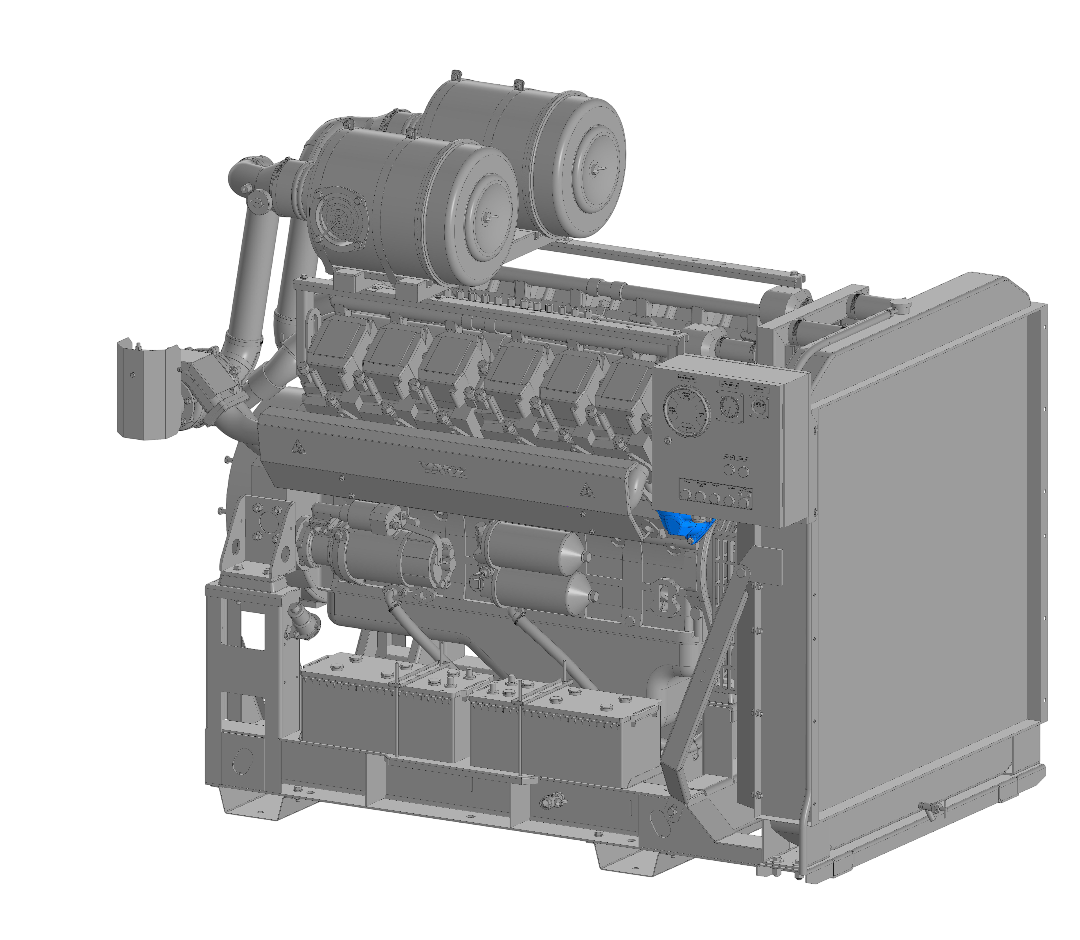 Привод дизельный ПД-320 (ЯМЗ-240НМ2) ООО МИК Энергия