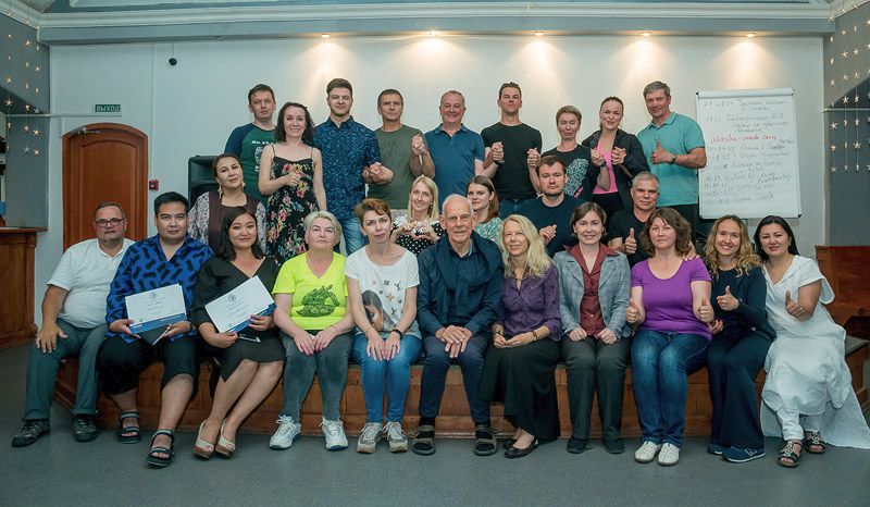 Фото с предыдущего, июльского курса Акаша + Self Coaching + НЛП Практик