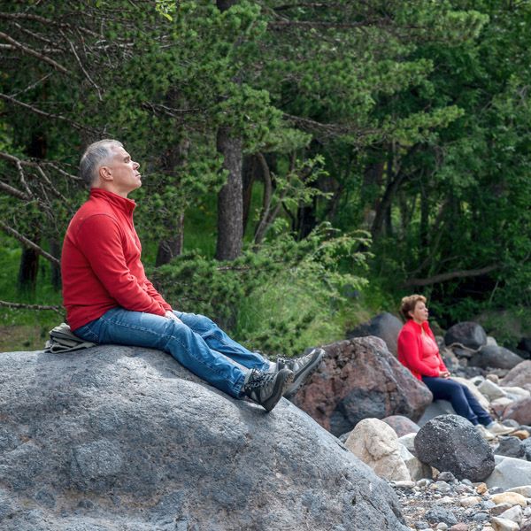 Единение с природой. Красивейшая река Баксан (когда спокойная!)