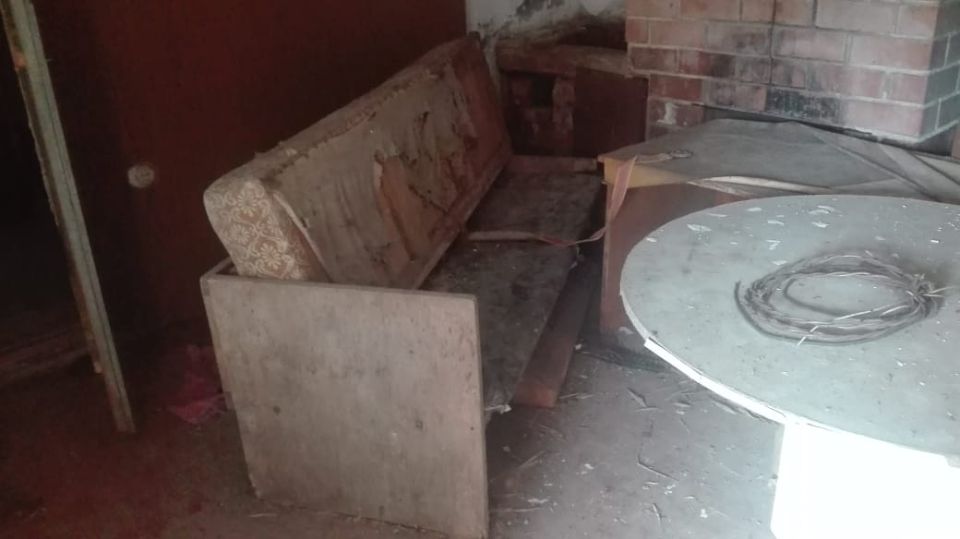 Комната с камином