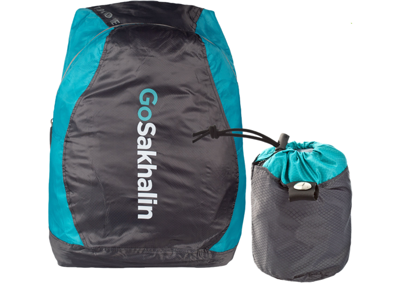 Корпоративный мерч - рюкзак складной