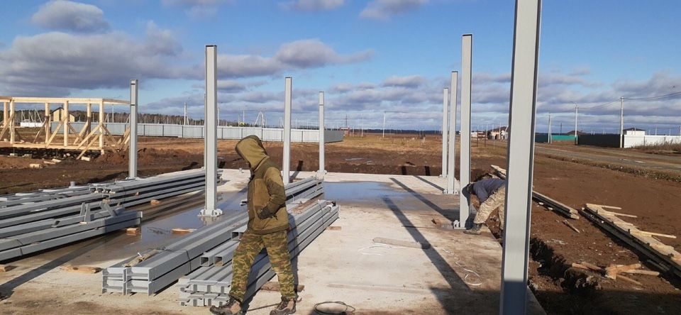 монтаж металлоконструкций