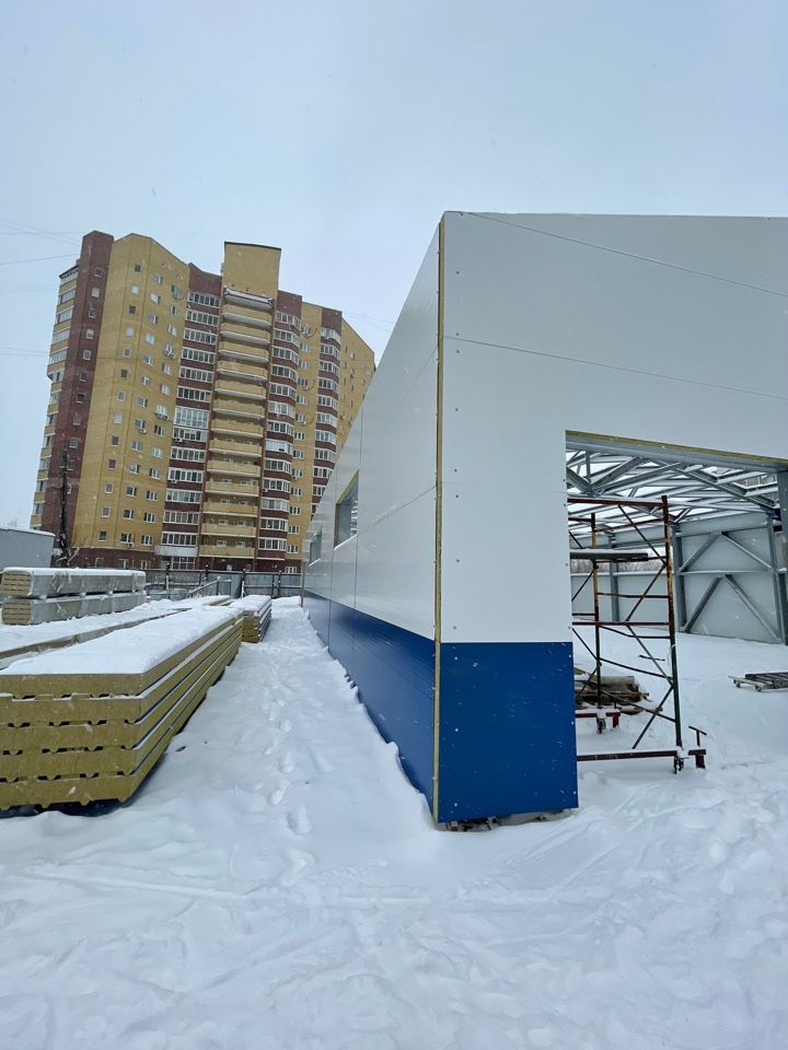 Монтаж сэндвич панелей