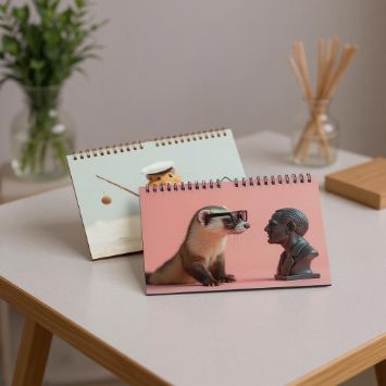 Разработка дизайна календарей с животными